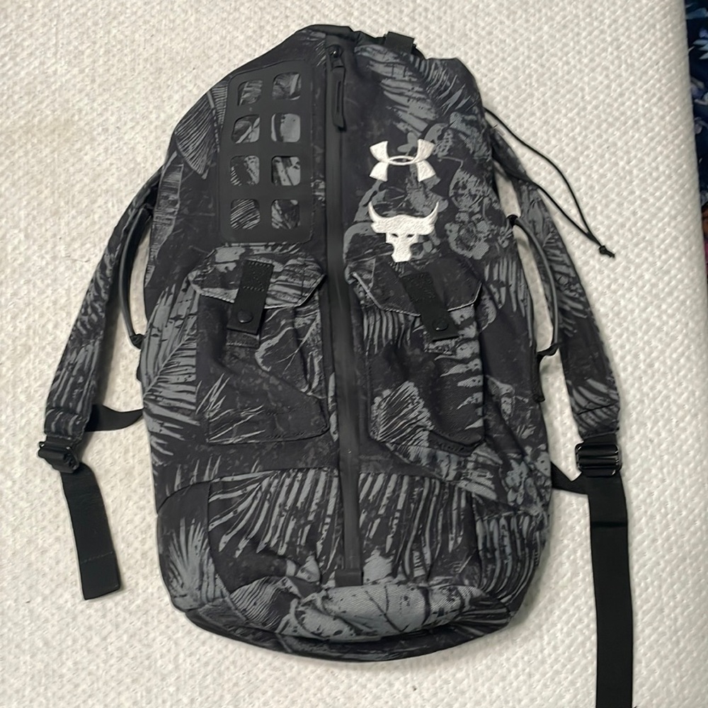 Under Armour Black and Gray Backpack